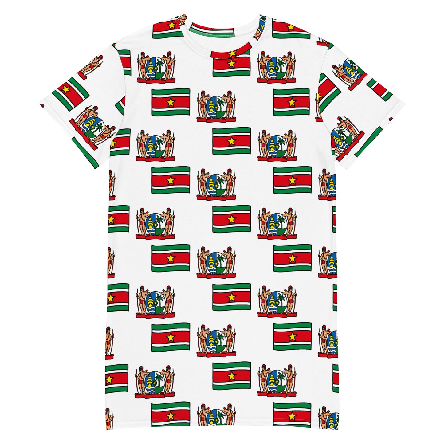 Suriname - T-shirt jurk