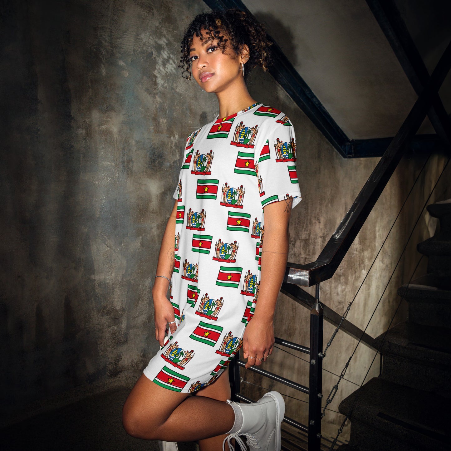 Suriname - T-shirt jurk