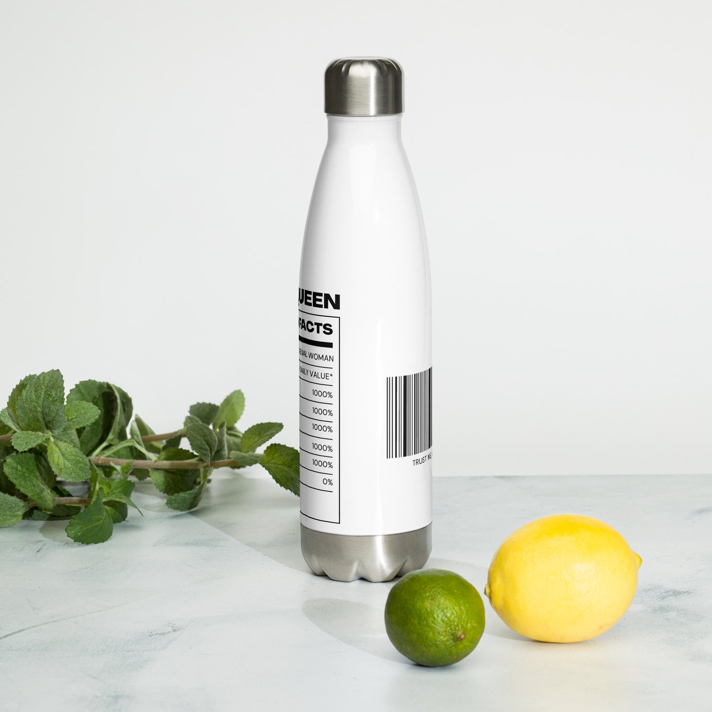 Roestvrij stalen fles - Nutrition Facts