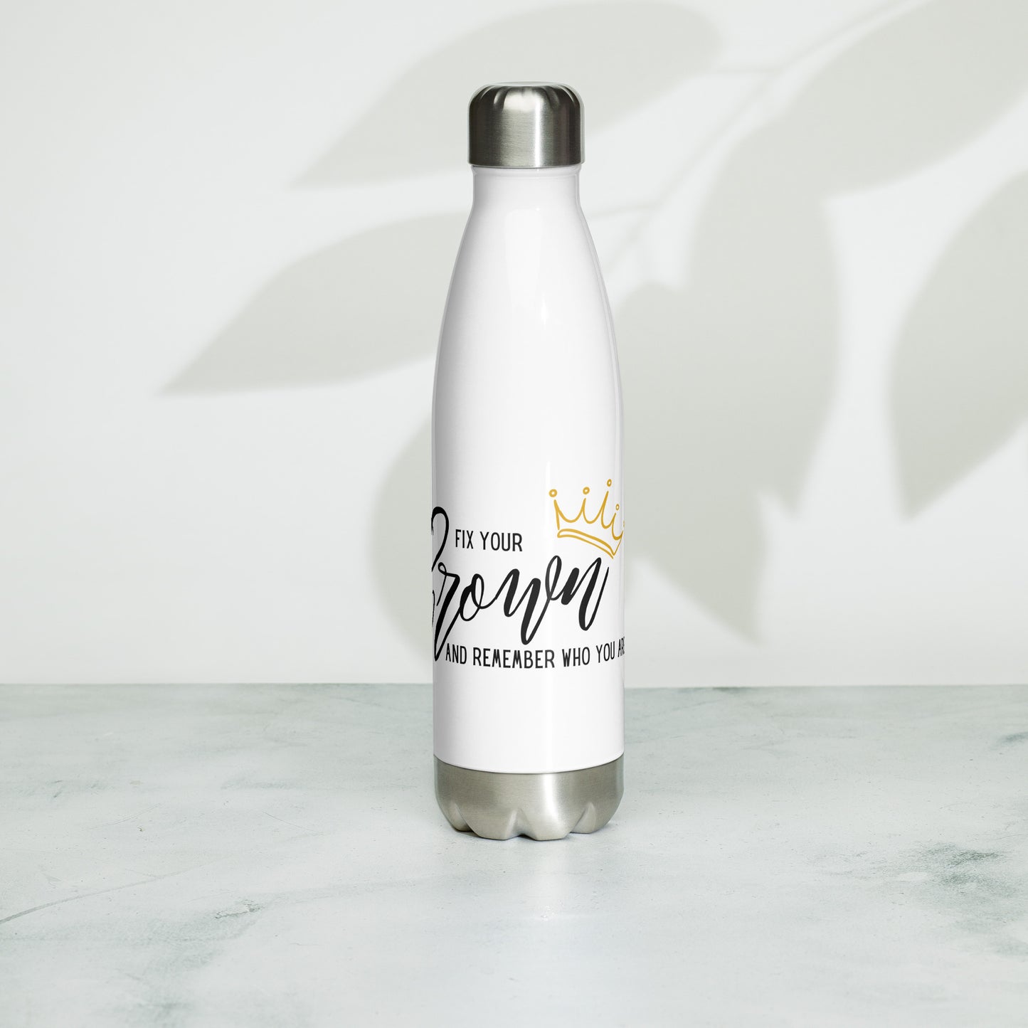 Roestvrij stalen fles - Fix your crown